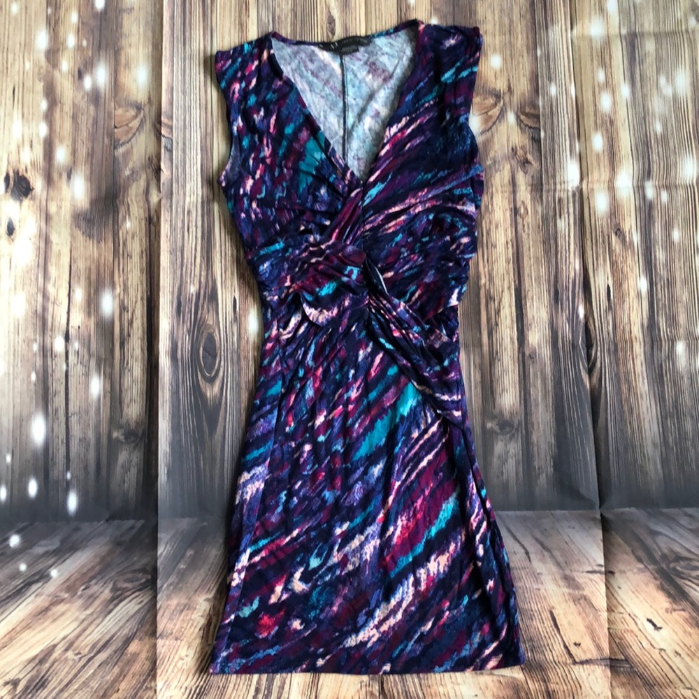 Armani Exchange Rutched mini dress